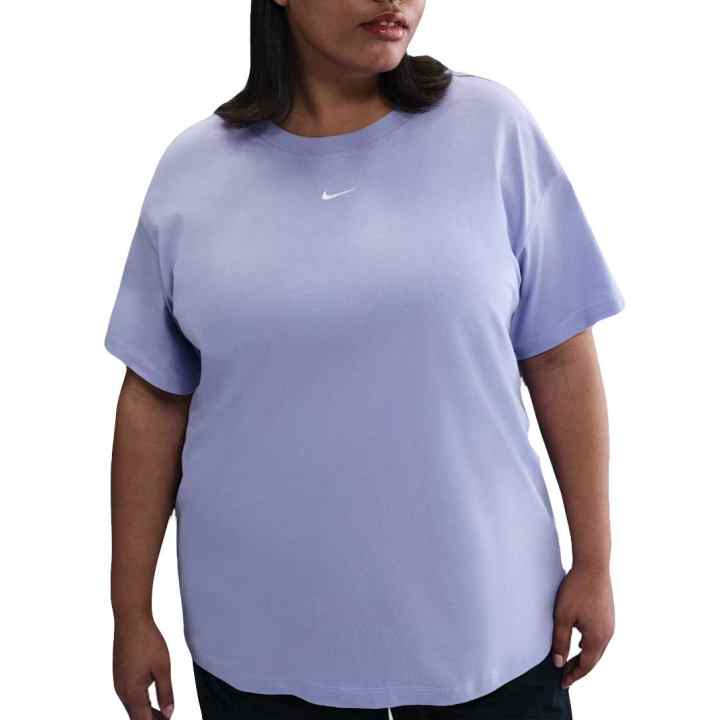 Nike Nike Sportswear Essentials Swoosh Drop Shoulder Sleeve T Shirt Women's