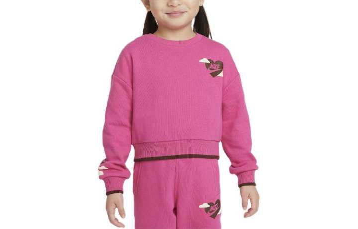 Nike Nike Sweatshirt Sweet Swoosh Alchemy Powder Infant And Toddler