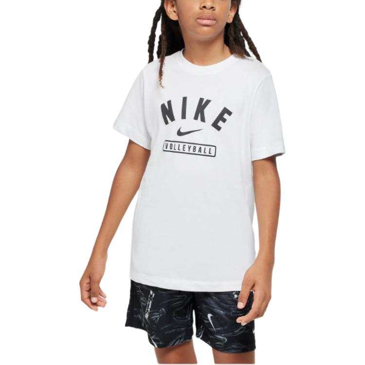 Nike Nike T Shirt Volleyball White Teenagers