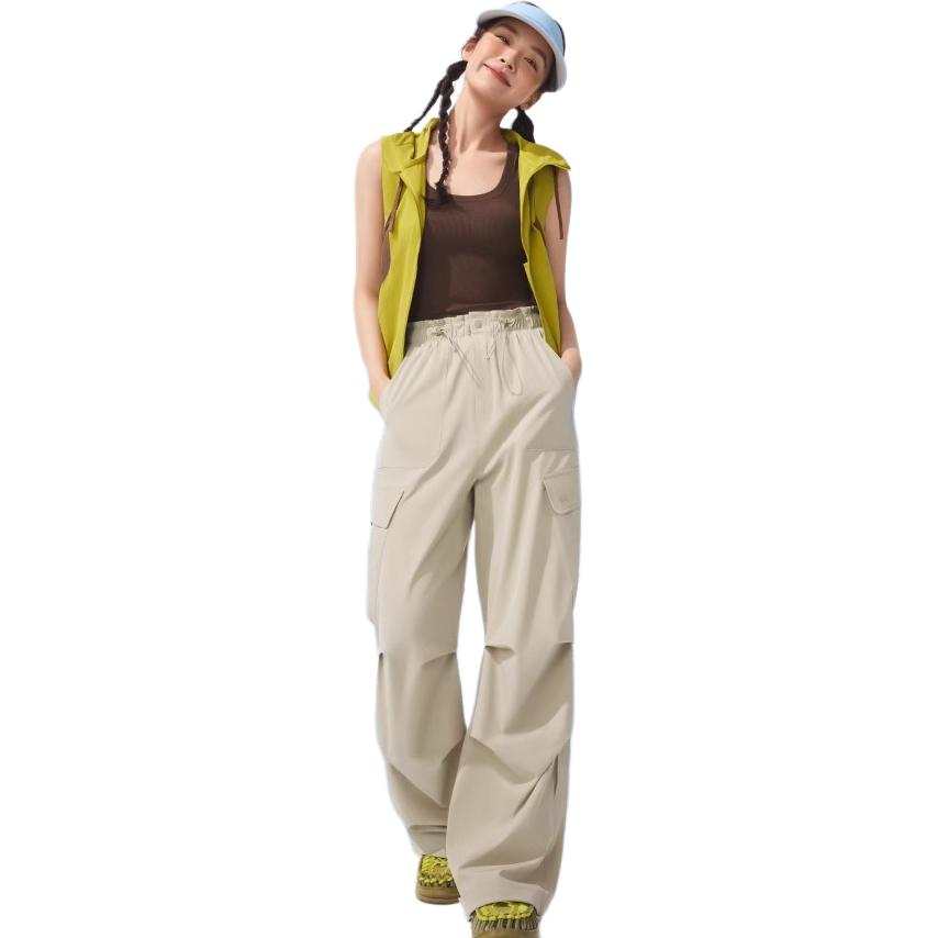 BENEUNDER BENEUNDER Cargo Pants Women's Moderate Wide Leg Pants