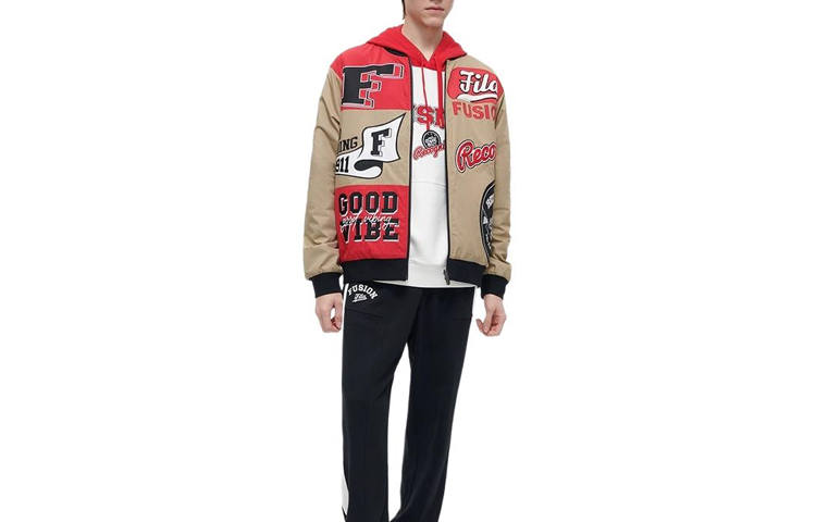 FILA FUSION Jackets & Coats Men's Dark Sauce Brown