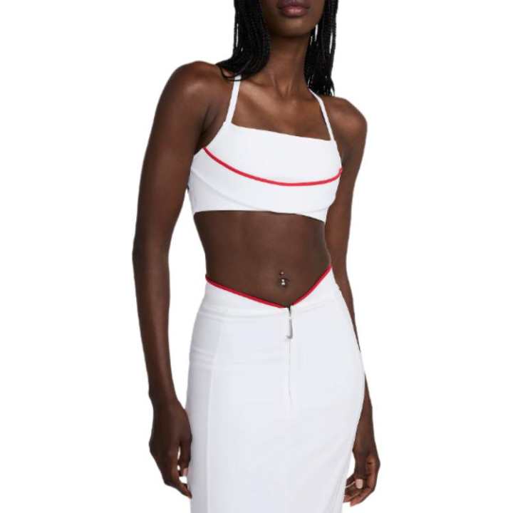 Nike Jacquemus X Nike Sports Bra Asia Sizing White