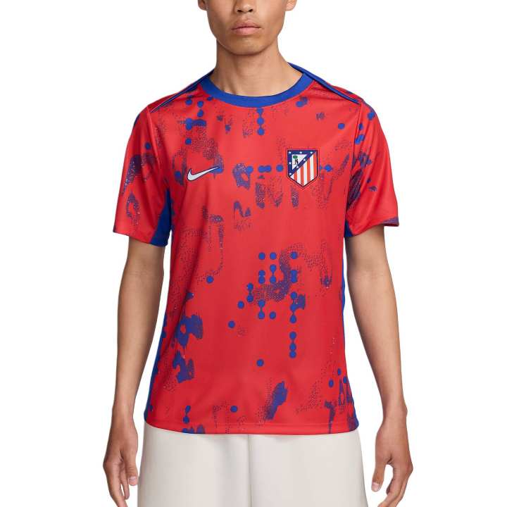 Nike Nike Atletico Madrid Atlético Madrid Academy Pro Soccer Jersey Men's Light Red/Dark Royal/White