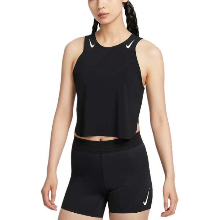 Nike Nike Dri Fit Running Tank Tops Women's Black Moderate