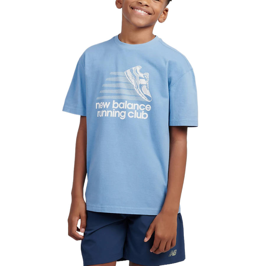 New Balance New Balance Running Club T Shirt Teenagers