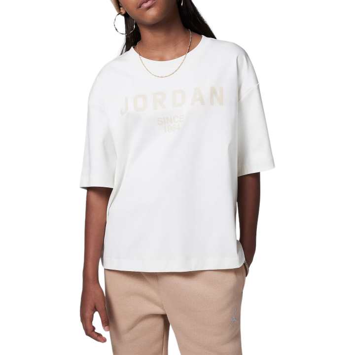 Jordan Jordan Grade School T Shirts Crew Neck Moderate
