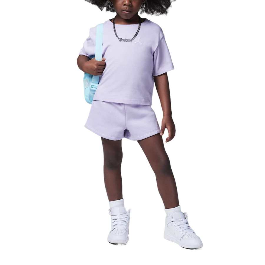 Jordan Jordan Casual Sportswear BrooklynEssentials Clothing Sets Purple Infant And Toddler