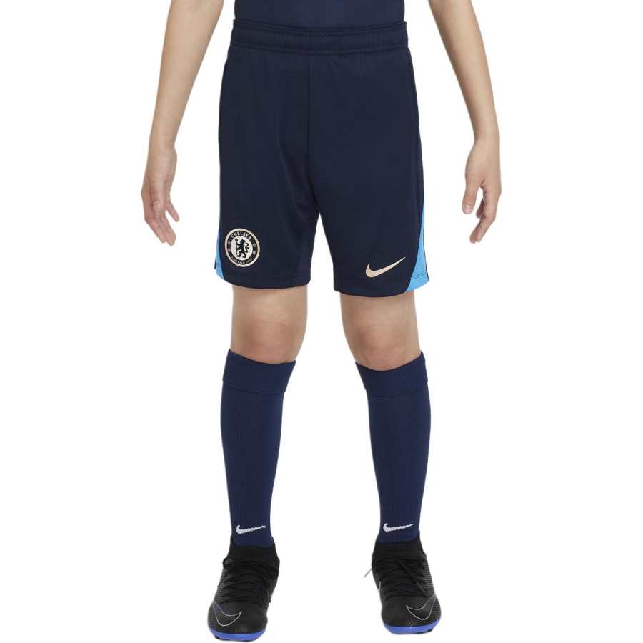Nike Nike Chelsea FCDri Fit Strike Shorts Children Aged 3 7 Years Old Obsidian Color