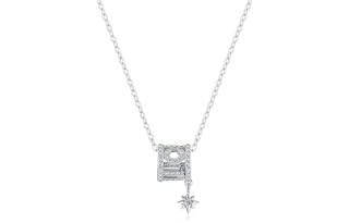 PARAS KORS S925 Silver Collarbone Chain Necklaces Women's