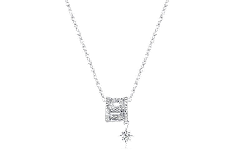 PARAS KORS S925 Silver Collarbone Chain Necklaces Women's