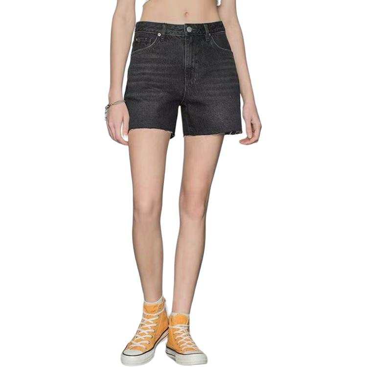 Lee Denim Shorts Women's Dark Gray