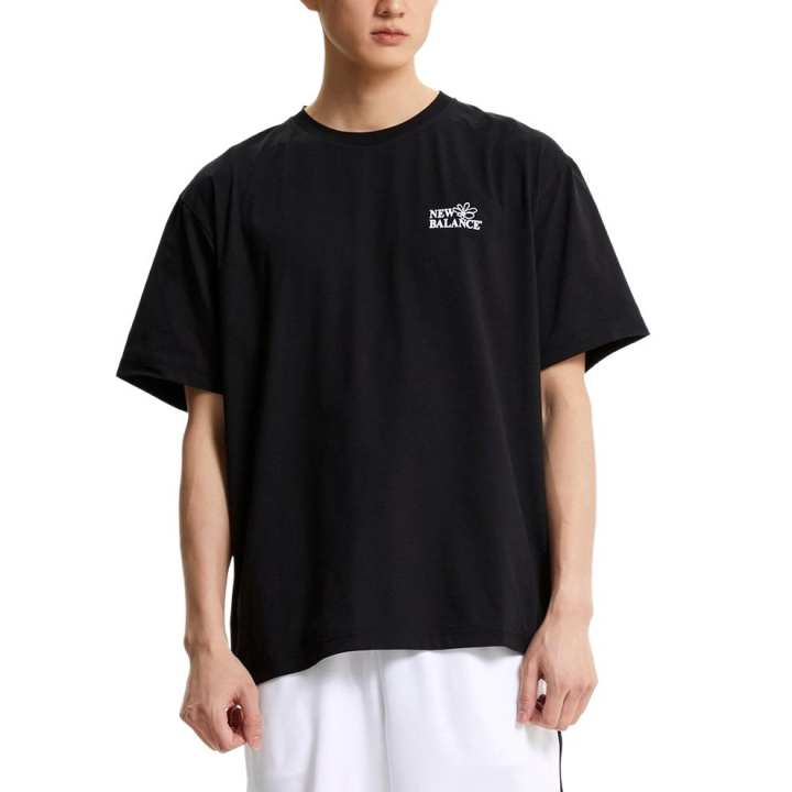 New Balance New Balance UNI FROZENSEMI Over FIT T Shirt Unisex 19 Black