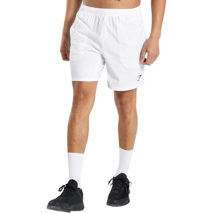 GYMSHARK ARRIVAL 7' SHORTS Casual Shorts Men's White