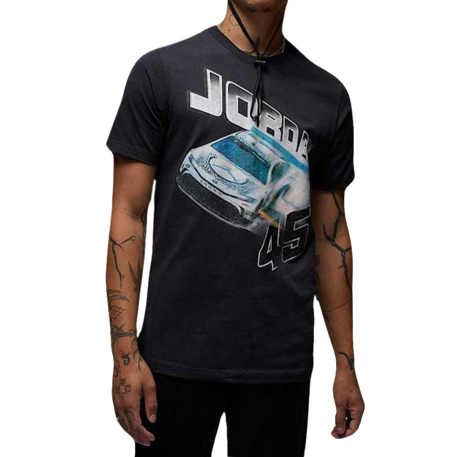 Jordan Jordan BRAND T Shirts Men's Black Crew Neck Moderate