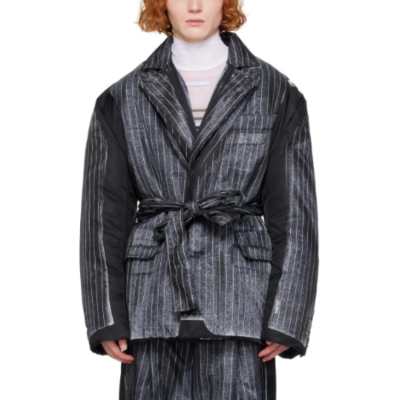 Jean Paul Gaultier trompe-l'oeil padded jacket