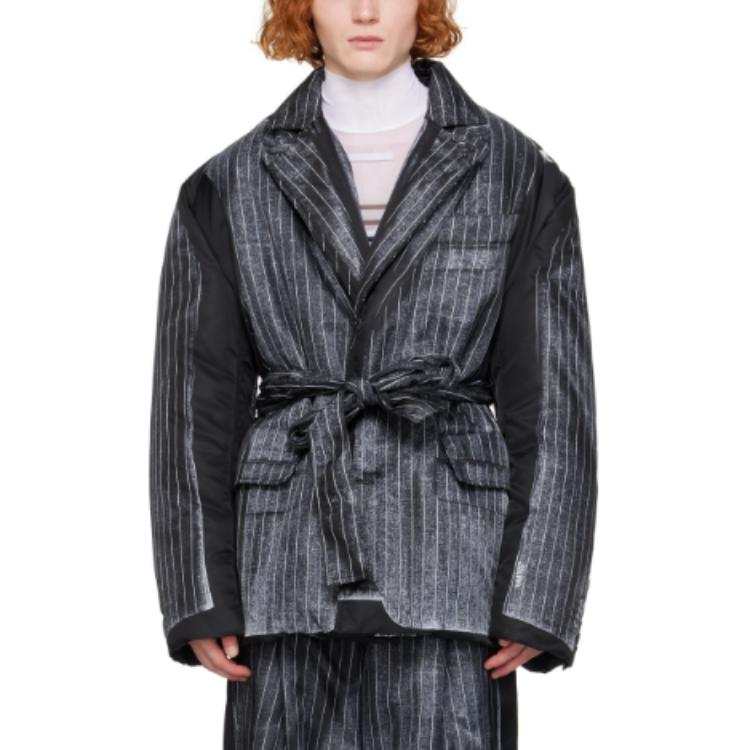 Jean Paul Gaultier trompe-l'oeil padded jacket
