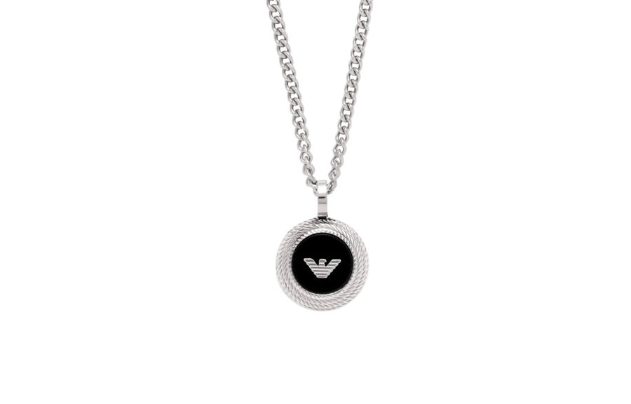 EMPORIO ARMANI Stainless Steel Necklaces Men's