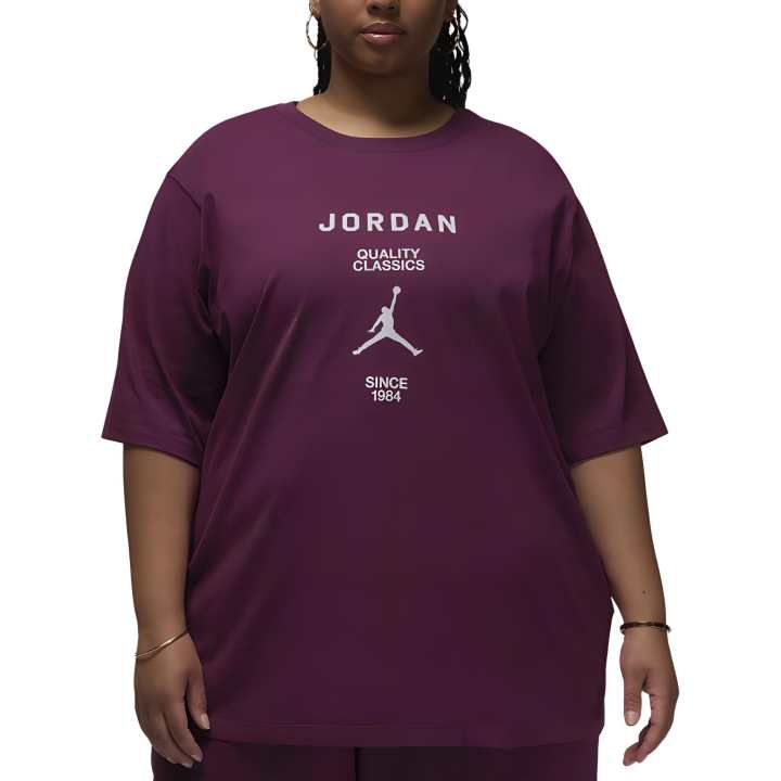 Jordan JORDAN Women's Girlfriend T-Shirt Plus Size