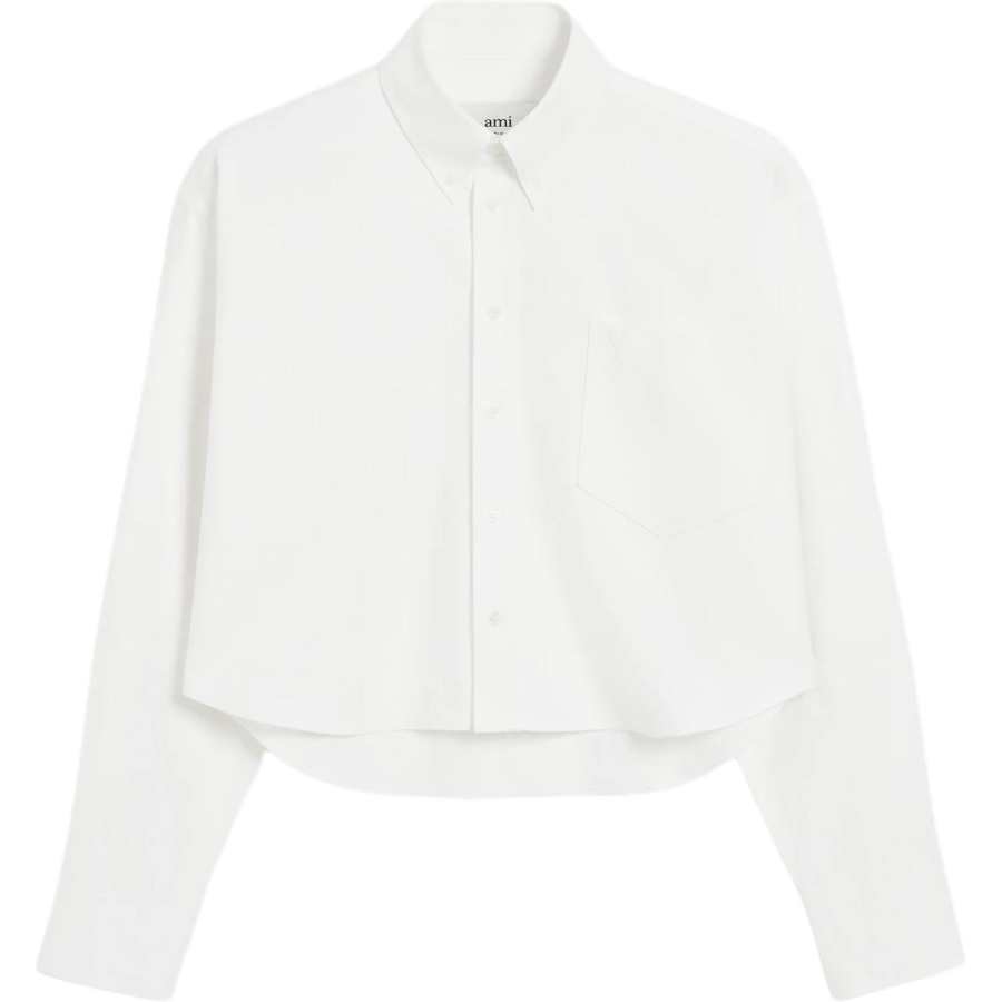Amiparis mother-of-pearl button shirt