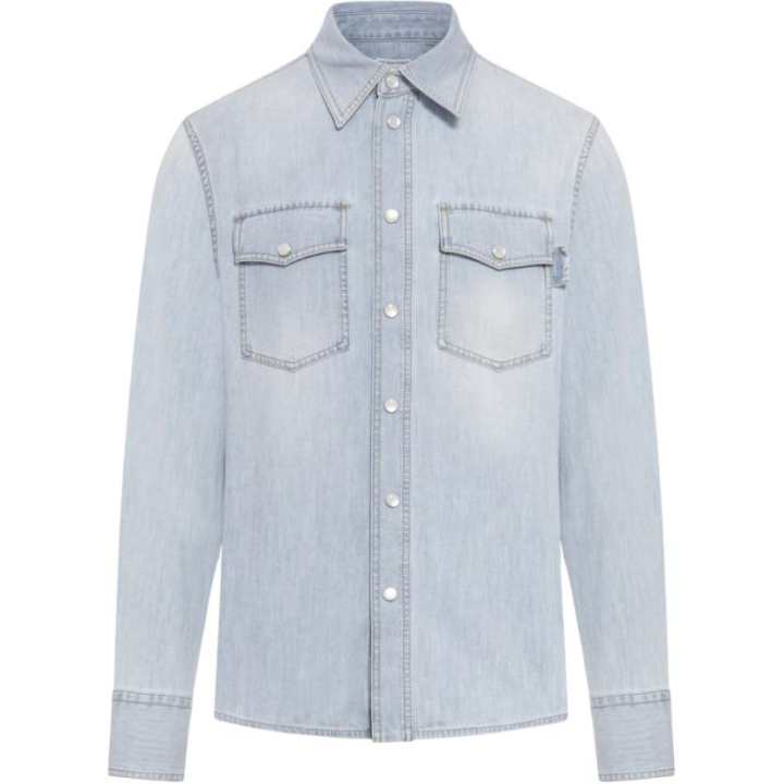 Bottega Veneta Bottega Veneta Long Sleeved Denim Shirt