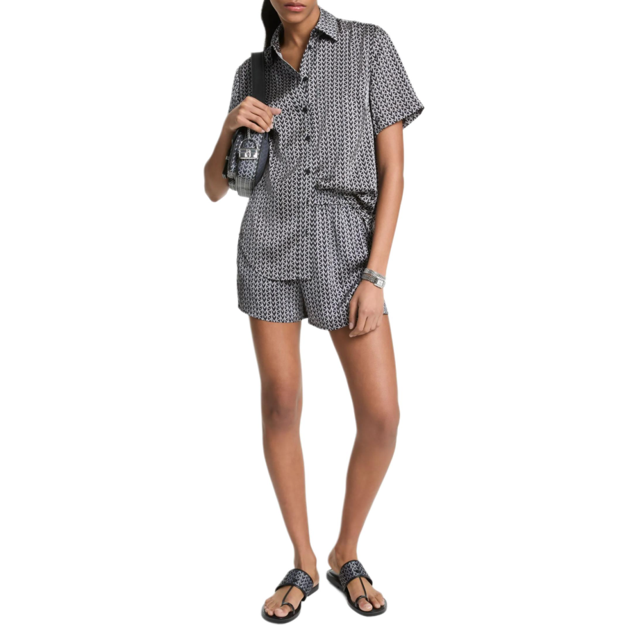 MICHAEL KORS Shirt Women's Gray Black