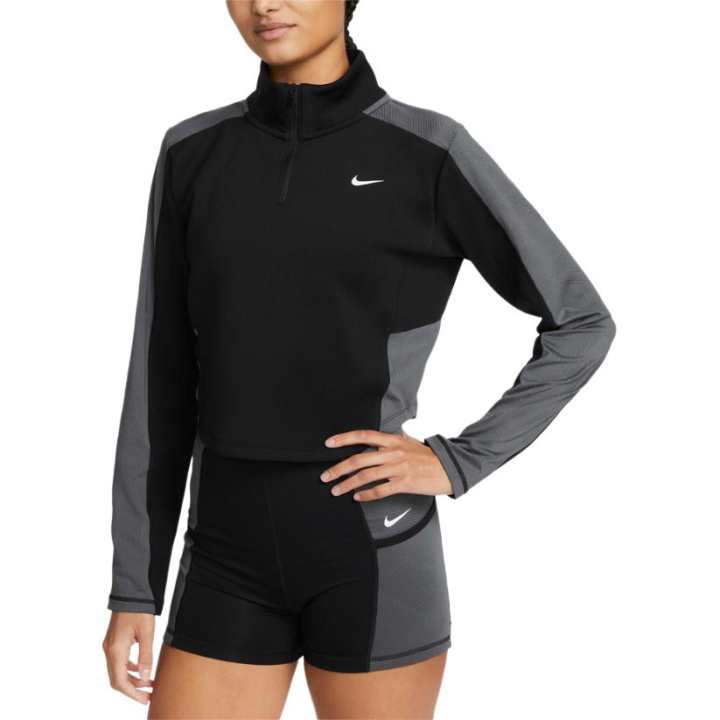 Nike Nike T Shirts Women's Black Stand Collar