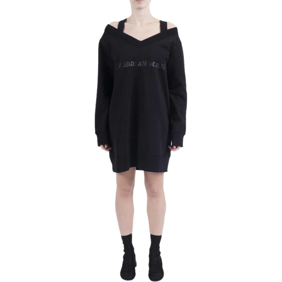 MM6 Maison Margiela Long Sleeved Dress Women's Black