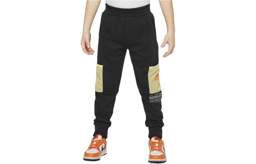 Nike Nike Casual Pants Kids' Apparel Sportswear Paint Your Future French Terry Pants Black Kids'