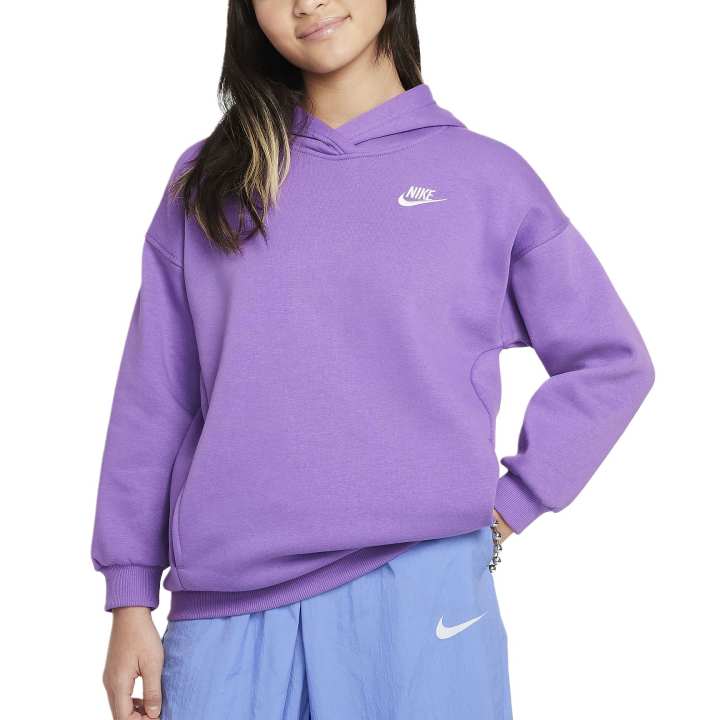 Nike Nike Sweatshirt Sportswear Club Blackberry/White Teenagers