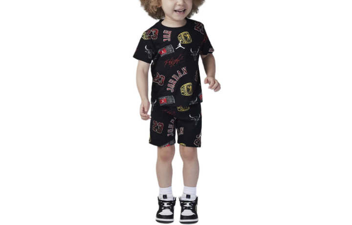 Jordan Jordan Kids Matching Sets 23 Black Infant And Toddler