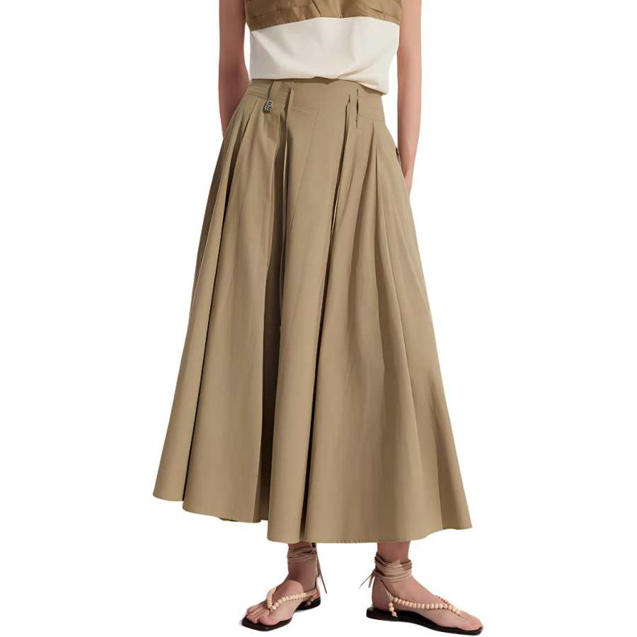 ELLE Casual Long Skirts Women's