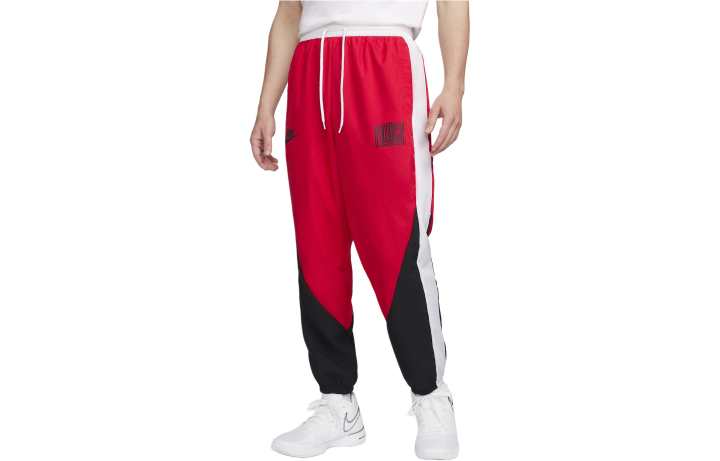 Nike Nike Casual Pants Men's Red Moderate Cuffed Pants