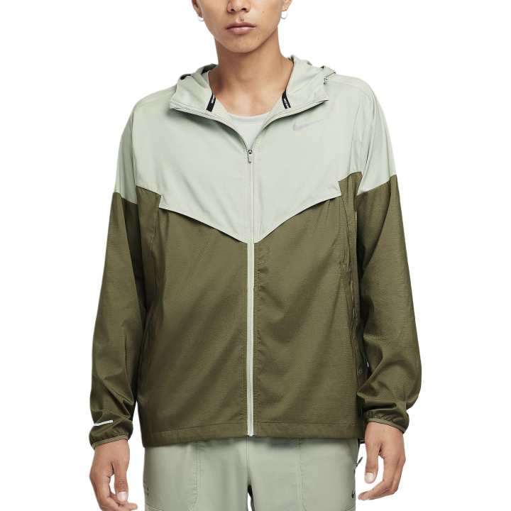 Nike Nike FW24 Windrunner Repel Jackets & Coats Men's Jade Horizon/Medium Olive