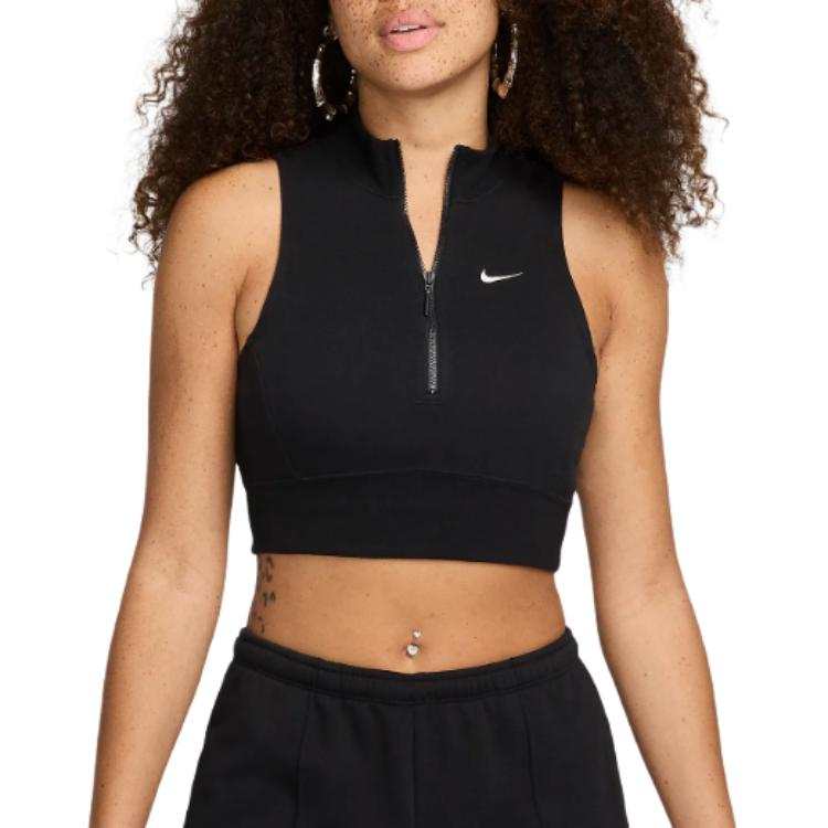 Nike Nike Sportswear Chill Terry Women's Slim Cropped 1/2-Zip French Terry Tank Top