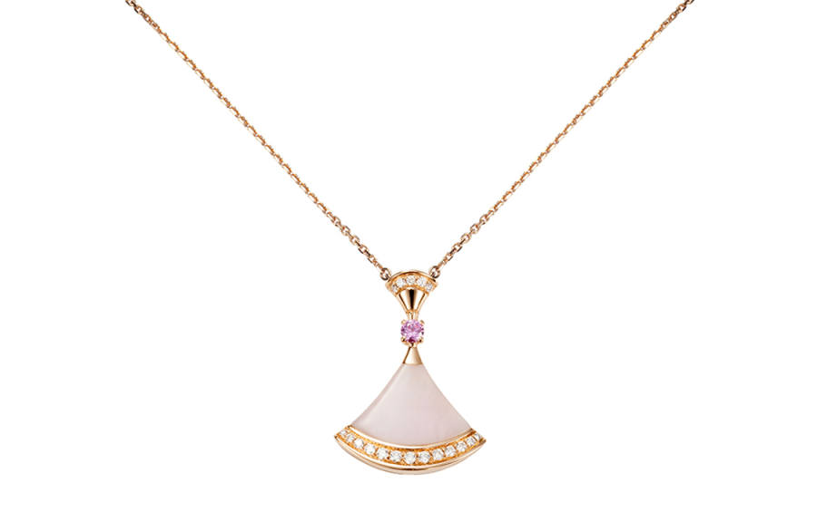 BVLGARI Divas' Dream Series Necklaces Unisex Pink