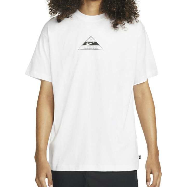 Nike Nike T Shirts Women's White Crew Neck Moderate Straight Fit