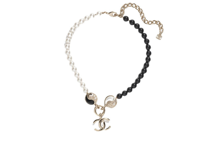 CHANEL CHANEL 2023 Cc Pearl Necklace