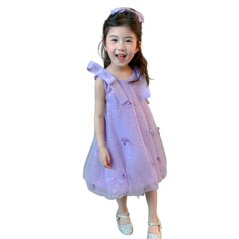 Lanza Dress Summer Children Aged 3 7 Years Old