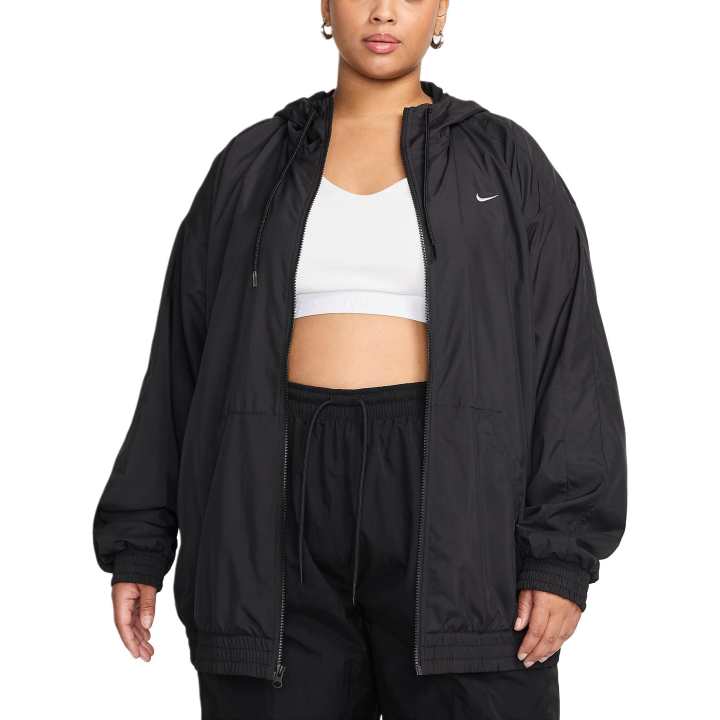 Nike Nike Sportswear Classic Wovens Women's Loose Uv Hooded Jacket Plus Size