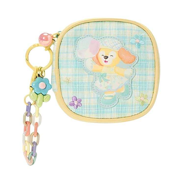 Disney Polyester Coin Purse Women's Blue & Yellow