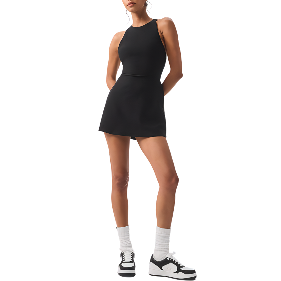 Alo Yoga ALOSOFT BACKSPIN Sleeveless Dress Women's