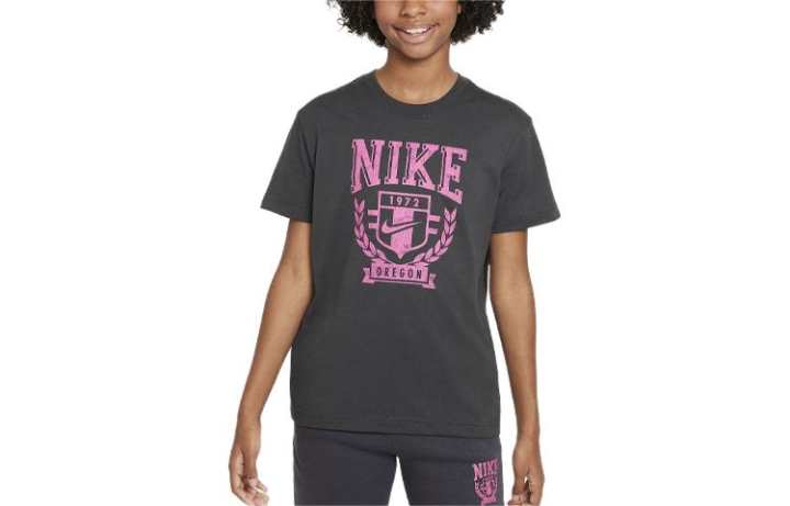 Nike Nike Sportswear T Shirt Anthracite Kids'