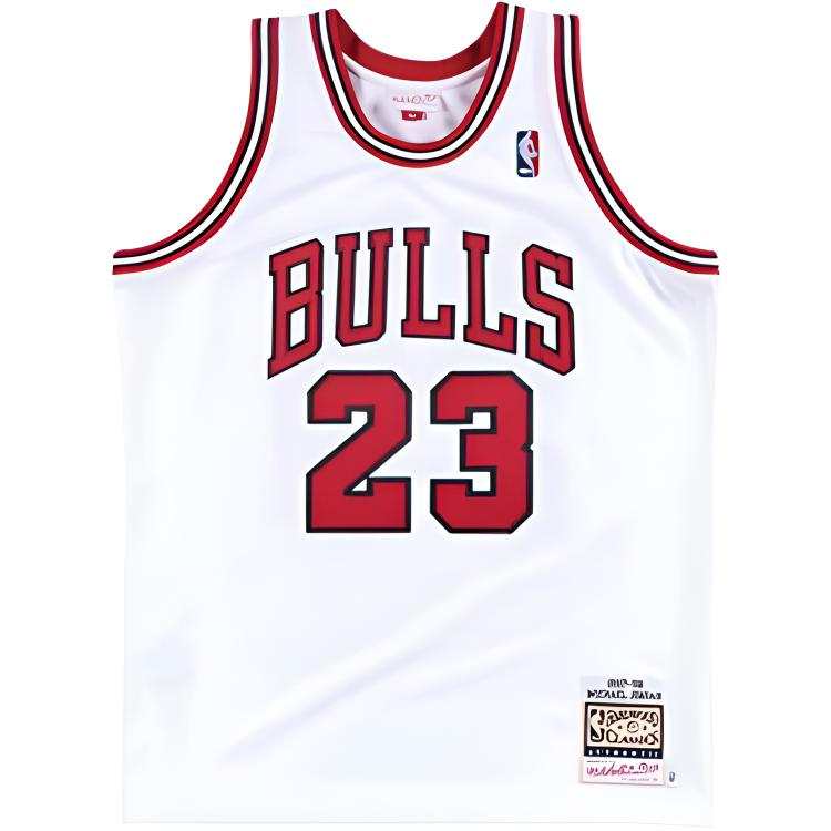 Mitchell Ness Mitchell & Ness Chicago Bulls Home 1997 98 Michael Jordan Authentic Jersey
