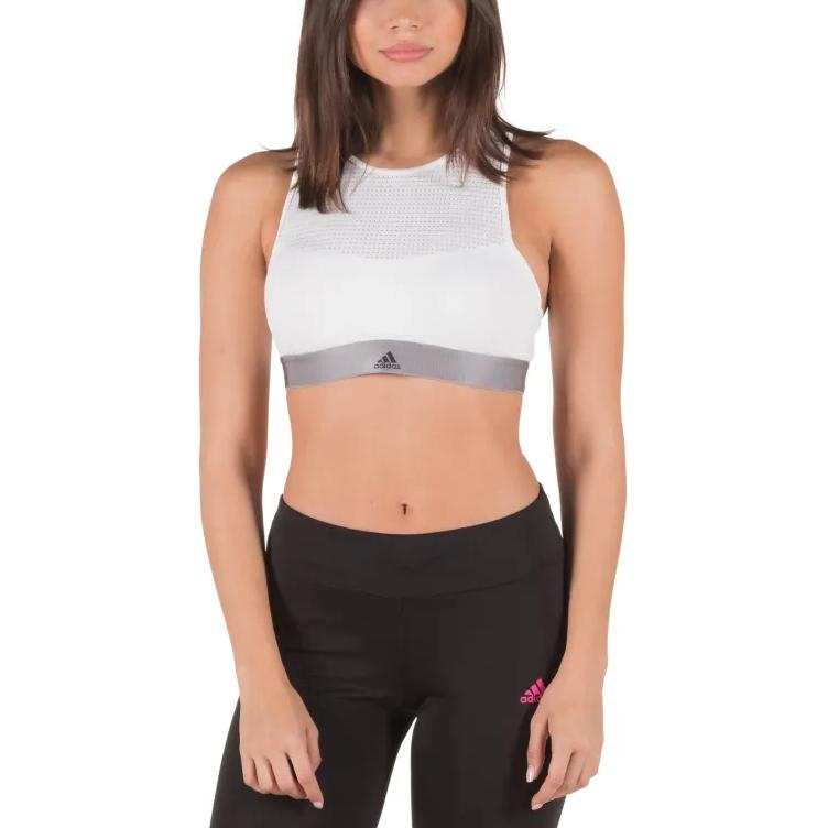 Adidas Adidas Performance Climalite HALTER Sports Underwear Women's White