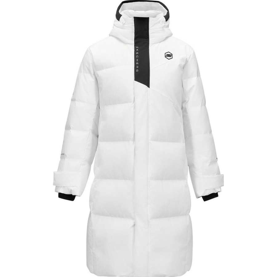 Skechers Comfortable Sports Collection Down Jacket Men's Bright White
