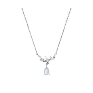 EUA Synthetic Cubic Zirconia Alloy Necklaces Women's