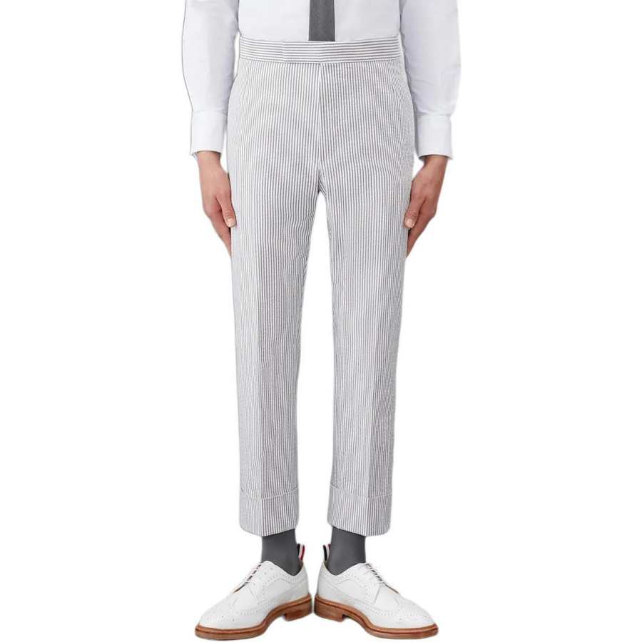 THOM BROWNE THOM BROWNE· Casual Pants Men's Gray