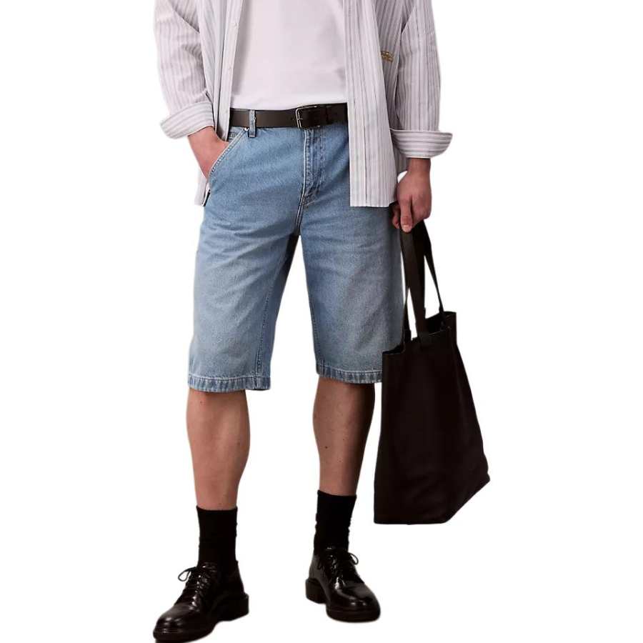 CALVIN KLEIN Denim Shorts Men's