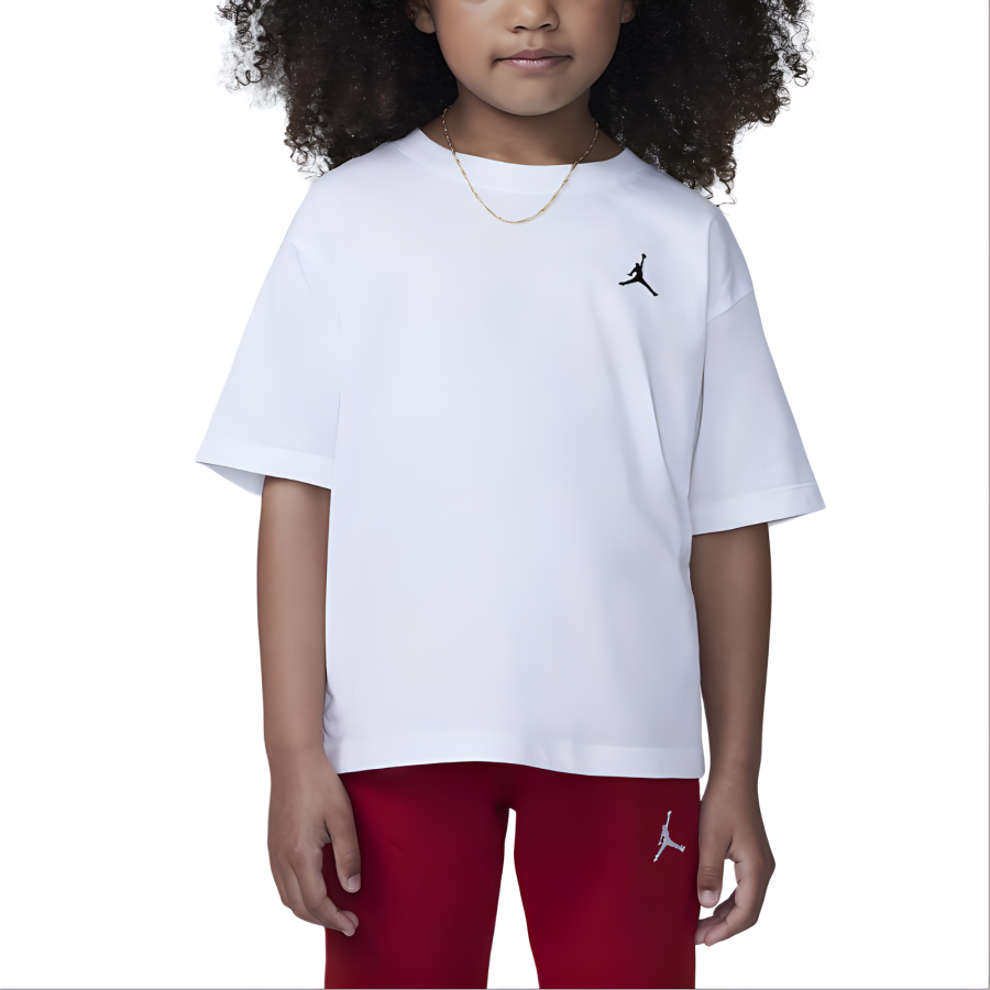 Jordan Jordan T Shirt White Children Aged 3 7 Years Old