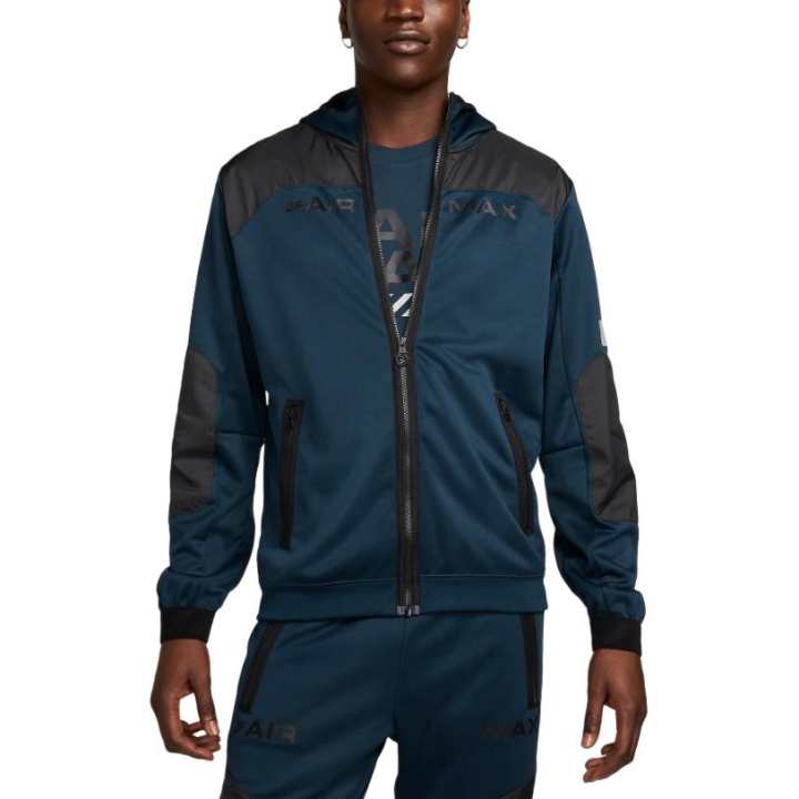 Nike Nike Sportswear Air Max Full Zip Hoodie Jackets & Coats Men's Marine Blue
